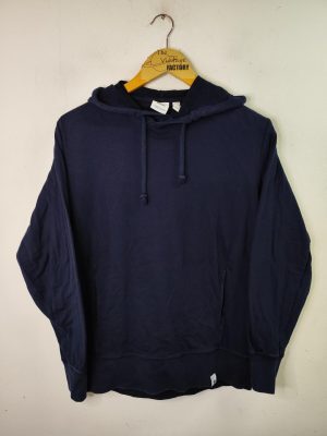 Adidas Hoodie streetwear Dark blue & Hood S M