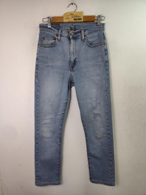 Levi's 805 Orange Tab Vintage 80s Tight Jeans Worn Light Blue S