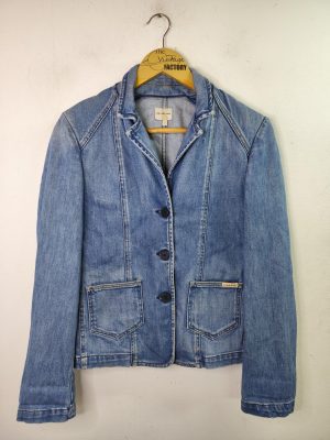 Calvin Klein Jeans Vintage 00s Y2K Denim Jacket Light Blue M