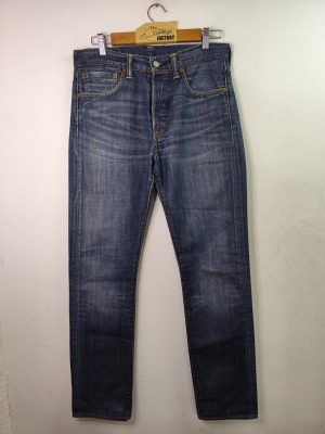 Levi's 501 jeans pants vintage Straight & Dark blue 40 42 M