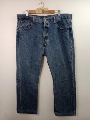 Levi's 501 Vintage Straight Jeans Dark Blue 50 XXL