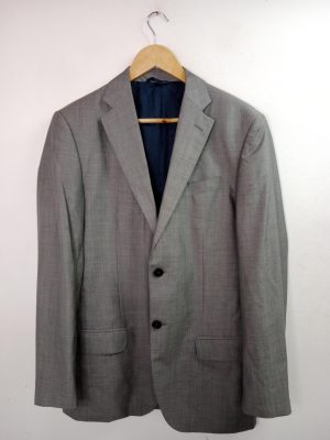 Caramelo Vintage Wool Blazer Light Gray M