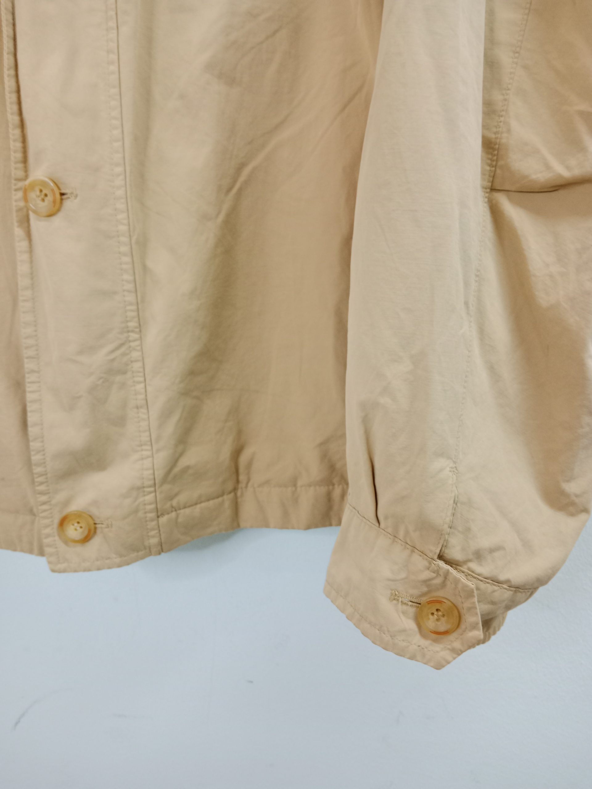 Bugatti Vintage Jacket Beige windbreaker L - Imagen 3