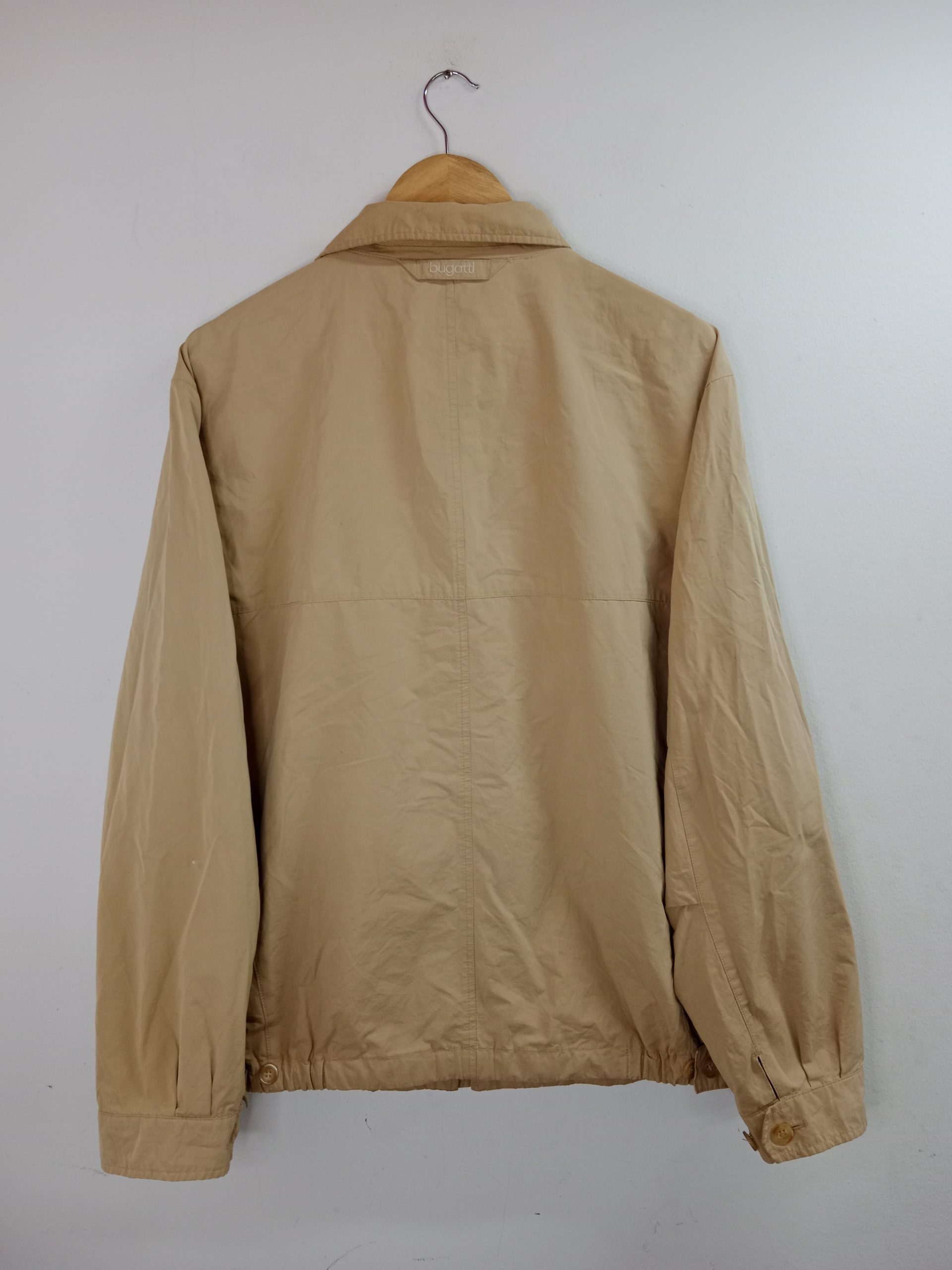 Bugatti Vintage Jacket Beige windbreaker L - Imagen 4