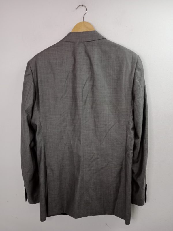 Caramelo Vintage Wool Blazer Light Gray M - Imagen 4