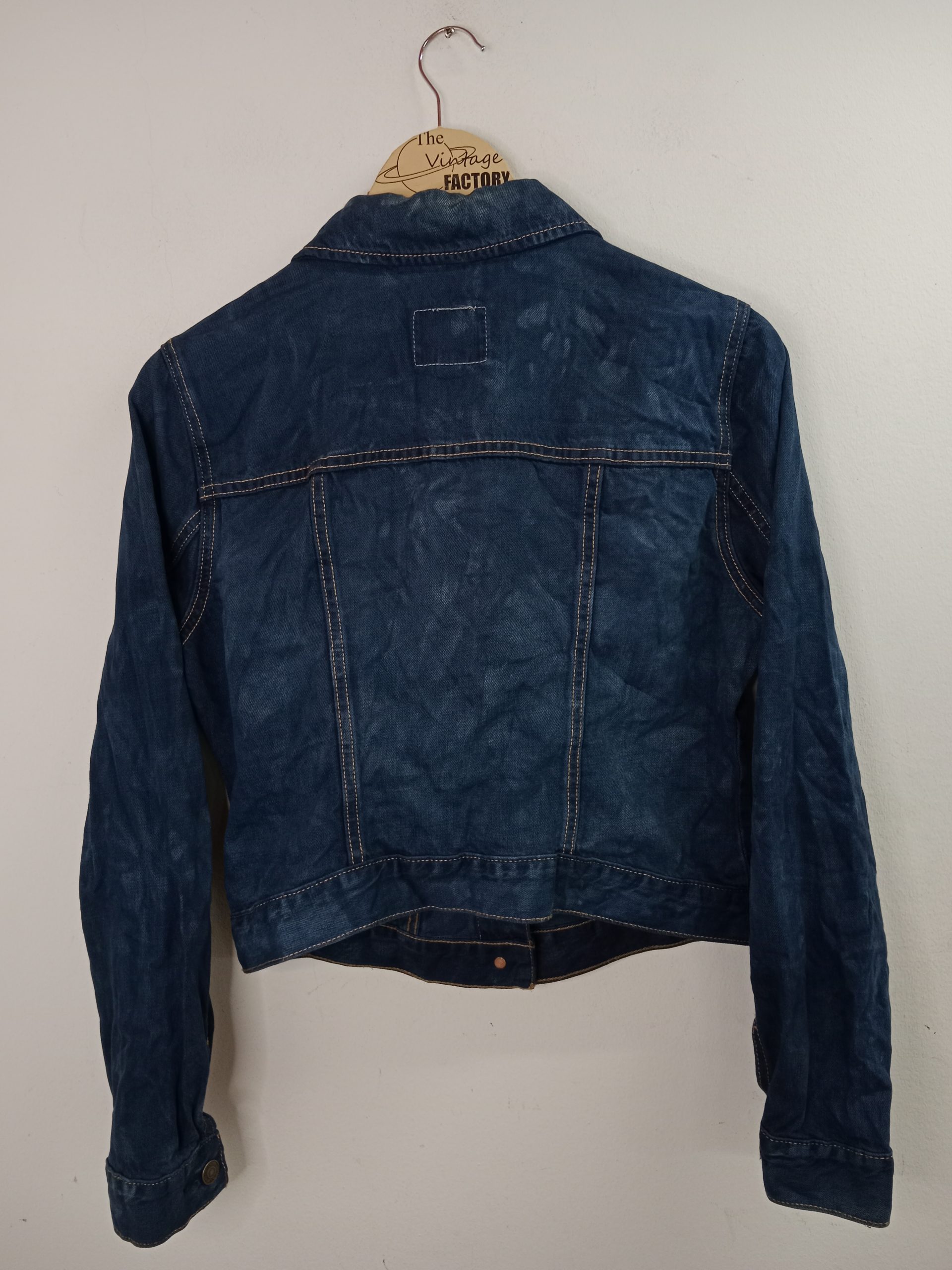 Denim Jacket Navy Blue Old Navy Gap M - Imagen 3