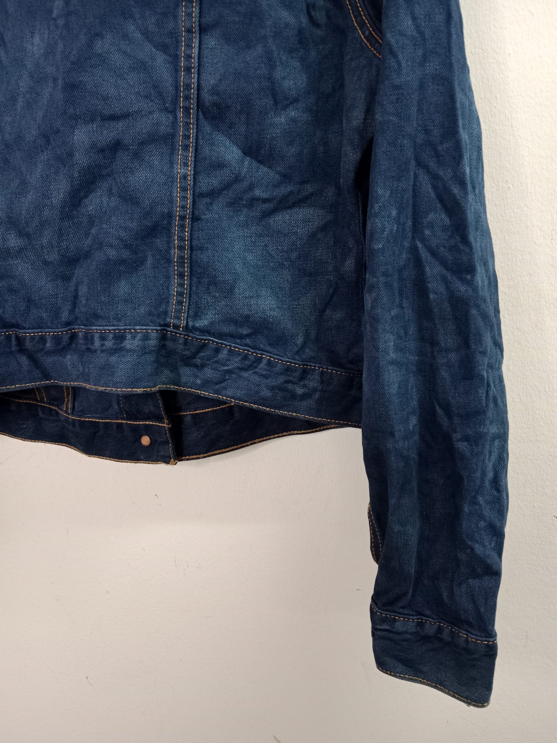 Denim Jacket Navy Blue Old Navy Gap M - Imagen 4