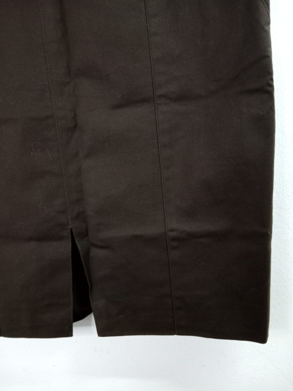 Amitié Skirt Dark Brown Buckles midi XL XXL - Imagen 4