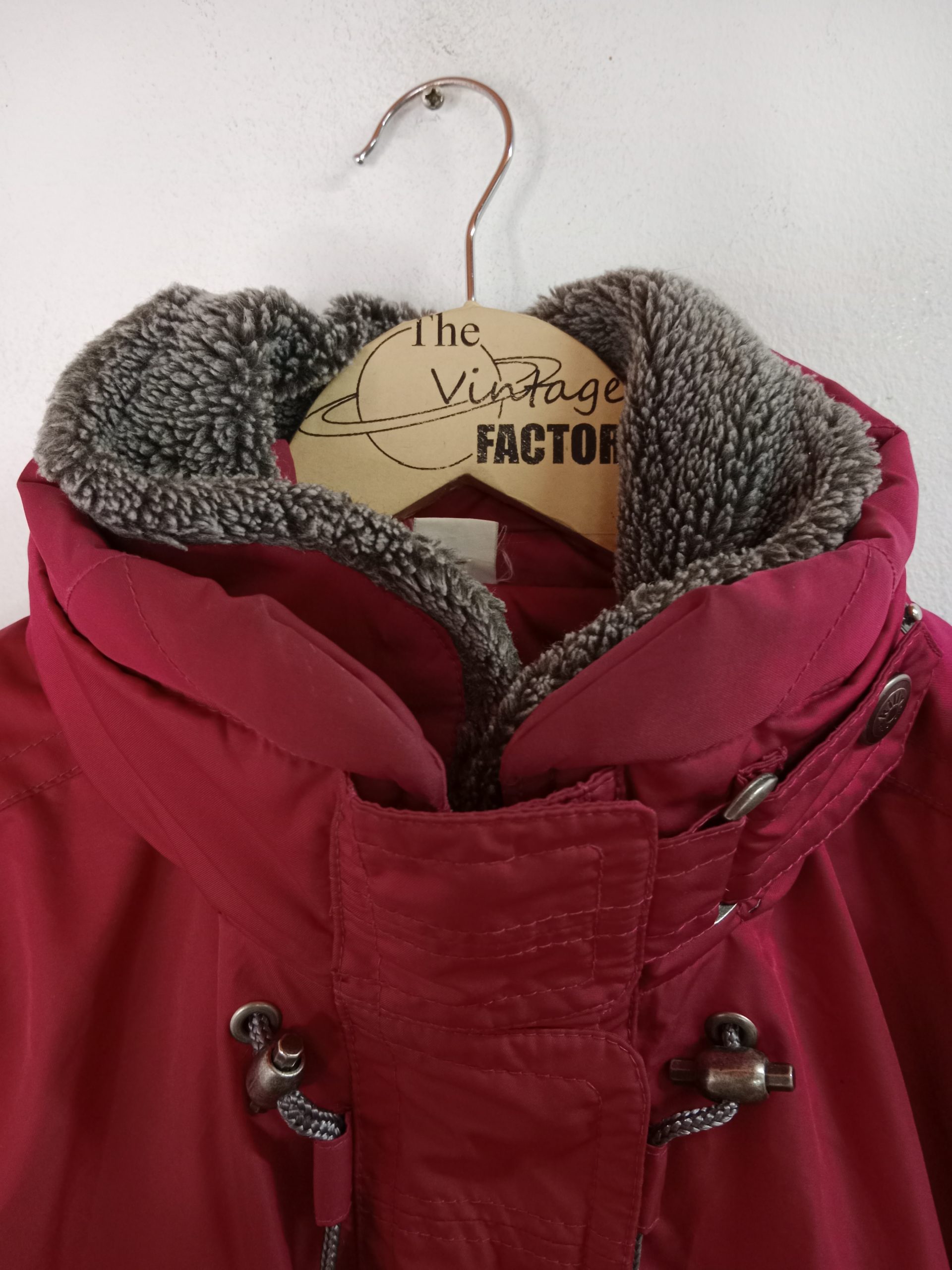 Killy Vintage 90s Snow Hooded Anorak Technical Equipment Fuchsia L - Imagen 2