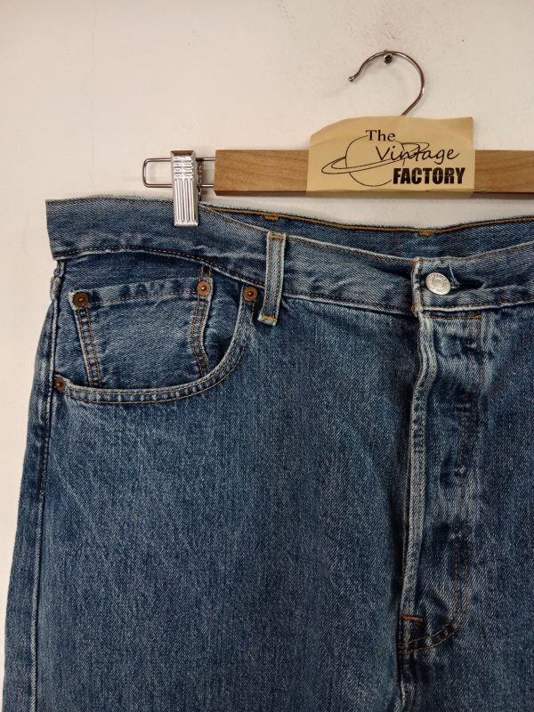 Levi's 501 Vintage Straight Jeans Dark Blue 50 XXL - Imagen 2