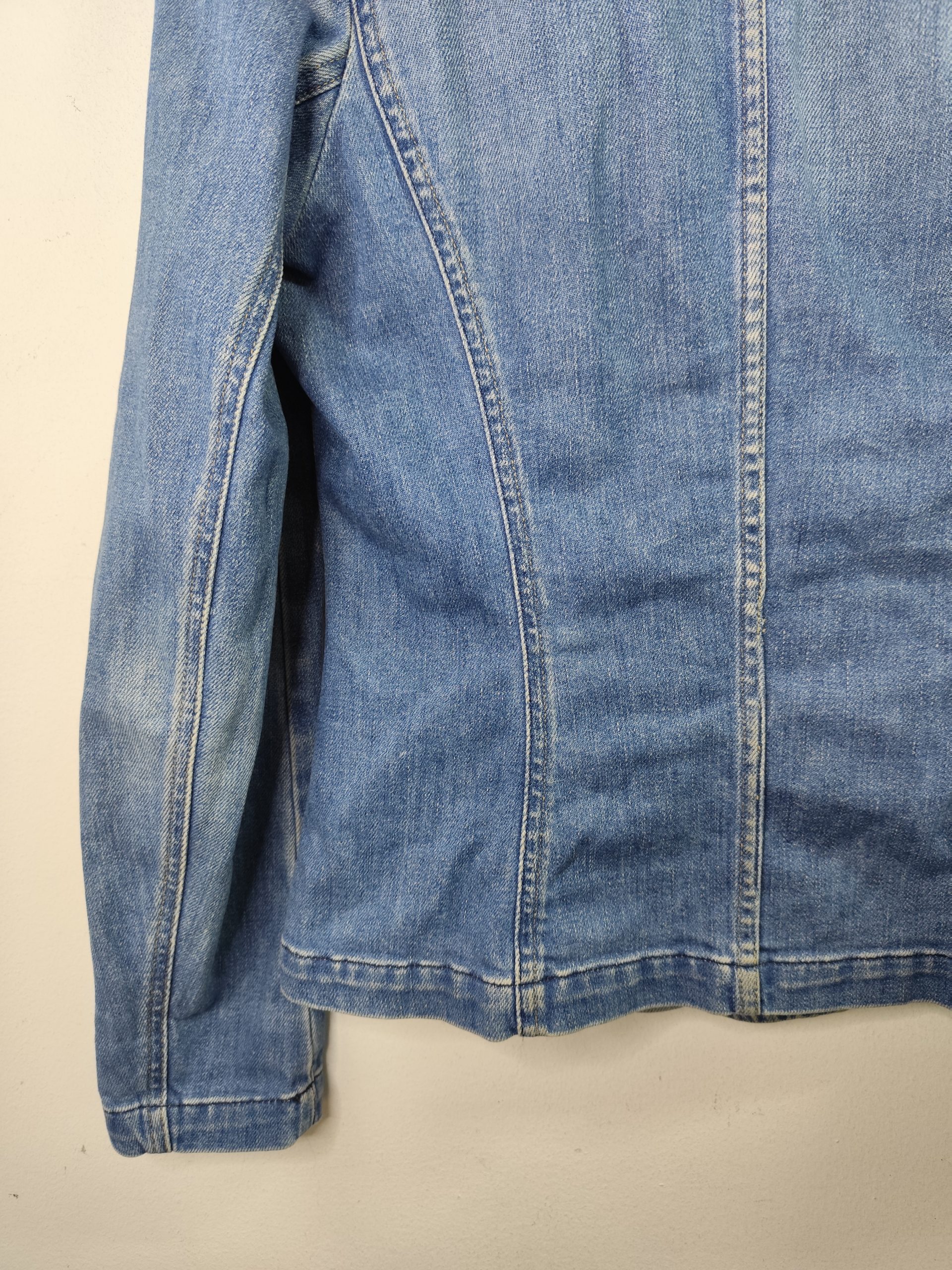 Calvin Klein Jeans Vintage 00s Y2K Denim Jacket Light Blue M - Imagen 5