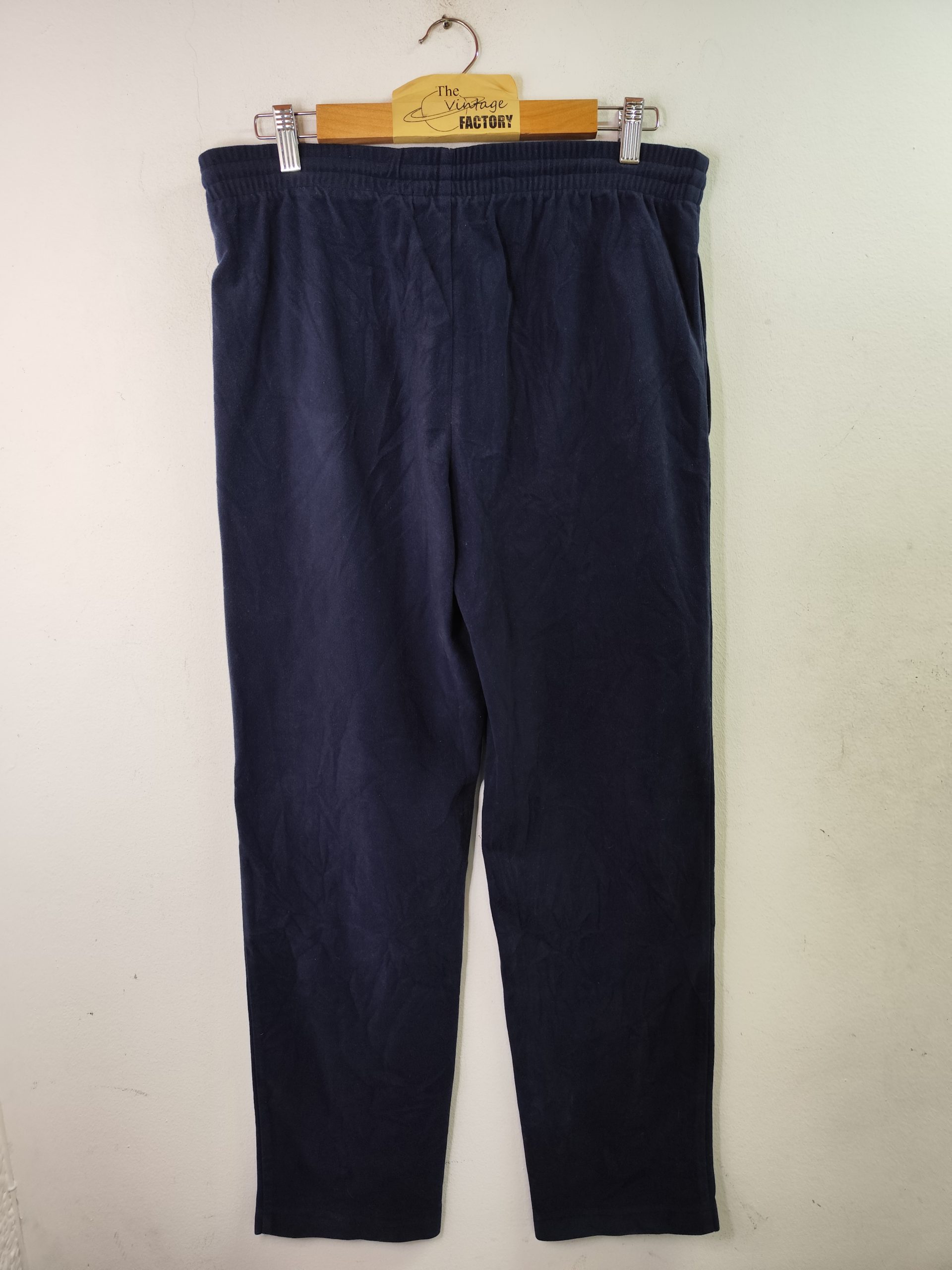 Kappa Track pants vintage 90s Velvet dark blue L - Imagen 3