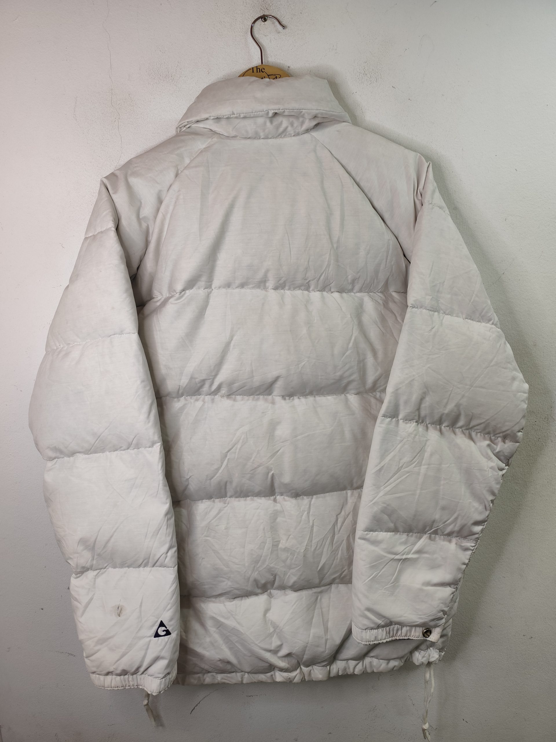 Gerry Down anorak vintage 90s White L XL - Imagen 2