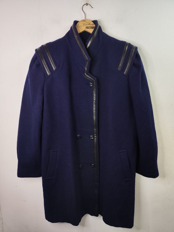 Division de Thunder Bry vintage coat Dark blue & Sailor XL