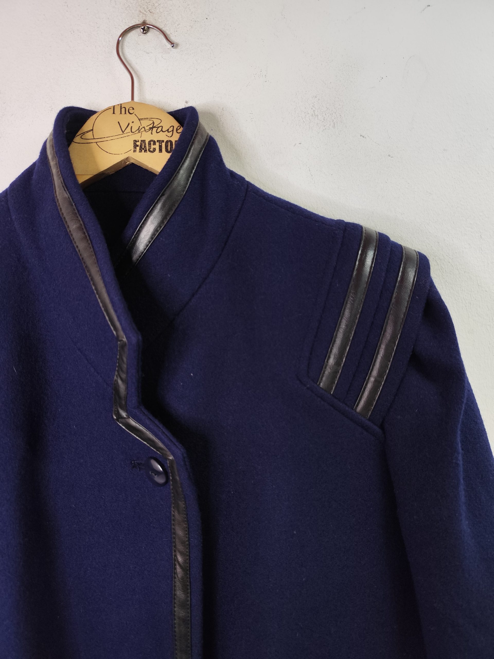 Division de Thunder Bry vintage coat Dark blue & Sailor XL - Imagen 2