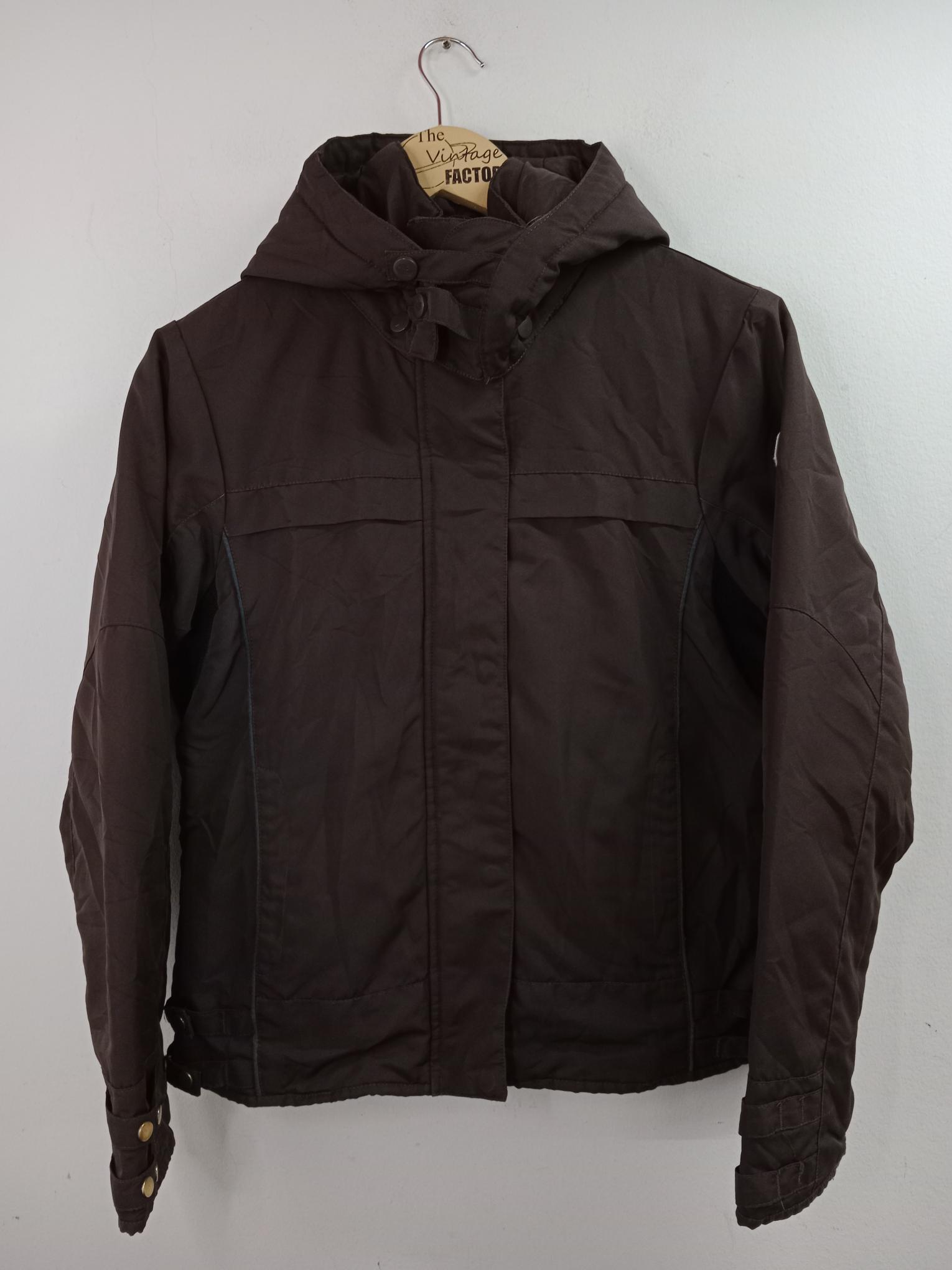 Brugi Anorak Ski Snow Dark Brown & Hood M L