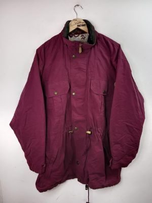 FjƤlllrƤven Kanken Original Vintage 90s Anorak Dark Pink XXL XXXL