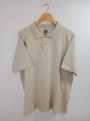 Nike vintage polo short sleeve beige XL XXL