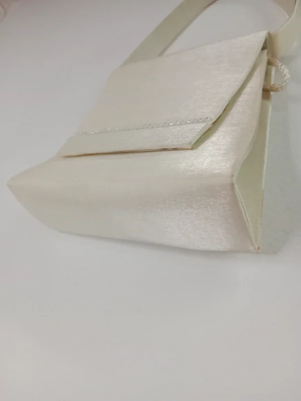 Vintage party guest white bag - Imagen 3