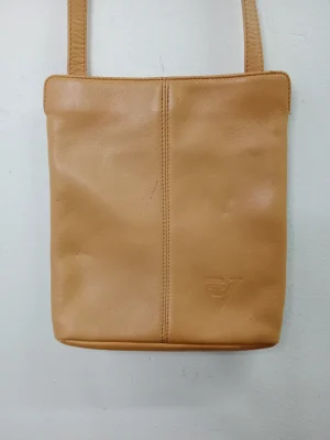 Vicosta vintage leather bag beige light camel brown
