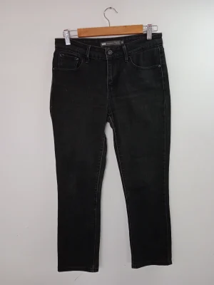 Levi's demi curve pantalón vaquero negro slim M