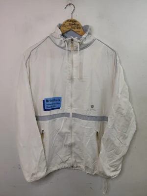 Chaqueta chándal blanca vintage 90s L