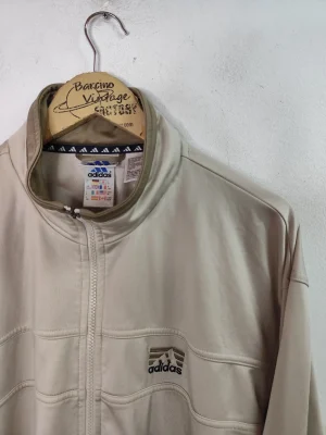 Adidas Equipment chaqueta chándal beige vintage 90s L XL